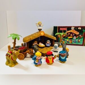 Fisher Price Little People 2005 Nativity Set WORKS